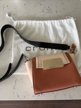 Genuine Italian Leather shoulder/crossbody bag from Bellagio, Lake Como.